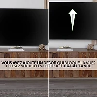 Support mural articulé Elite Advanced avec fonction 4D + Shift de SANUS pour téléviseur de 32 à 65 po