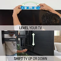 Support mural articulé Elite Advanced avec fonction 4D + Shift de SANUS pour téléviseur de 32 à 65 po