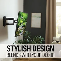 Support mural articulé Elite Advanced avec fonction 4D + Shift de SANUS pour téléviseur de 32 à 65 po