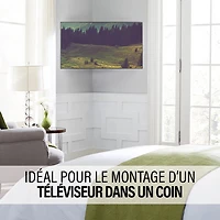 Support mural articulé Elite Advanced avec fonction 4D + Shift de SANUS pour téléviseur de 32 à 65 po