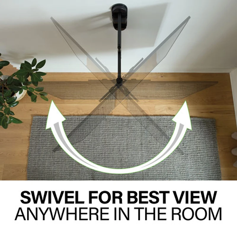 Support mural articulé Elite Advanced avec fonction 4D + Shift de SANUS pour téléviseur de 32 à 65 po