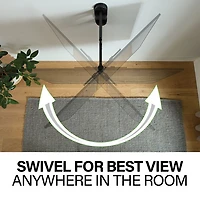 Support mural articulé Elite Advanced avec fonction 4D + Shift de SANUS pour téléviseur de 32 à 65 po