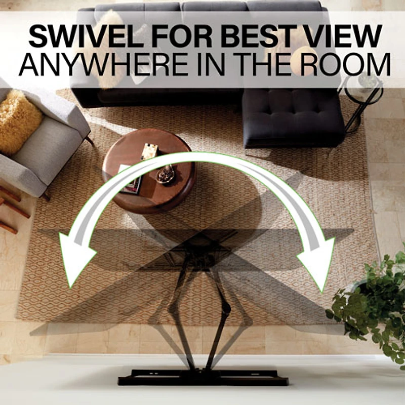 Support mural articulé Elite Advanced avec fonction 4D + Shift de SANUS pour téléviseur de 42 à 90 po