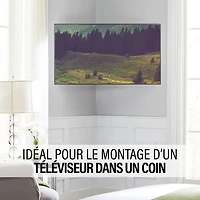 Support mural articulé Elite Advanced avec fonction 4D + Shift de SANUS pour téléviseur de 42 à 90 po