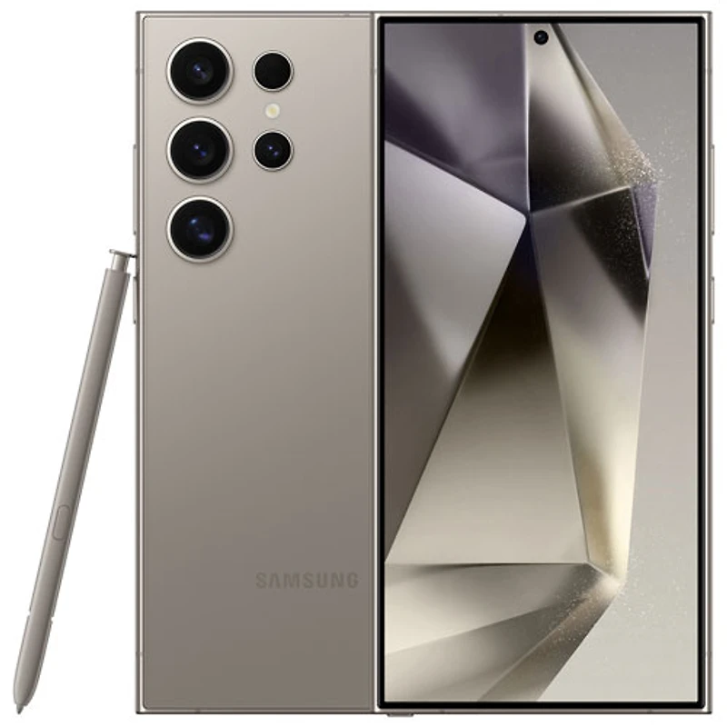 Galaxy S24 Ultra de Go de Samsung avec Virgin Plus - Gris titane