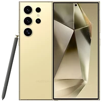 Galaxy S24 Ultra de 256 Go de Samsung avec Bell - Jaune titane - Financement mensuel