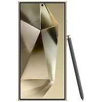 Galaxy S24 Ultra de 256 Go de Samsung avec Bell - Jaune titane - Financement mensuel