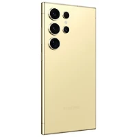 Galaxy S24 Ultra de 256 Go de Samsung avec Bell - Jaune titane - Financement mensuel
