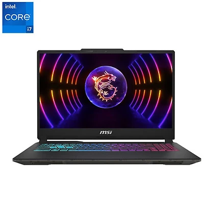Portable de jeu Cyborg 15 de 15,6 po de MSI - Noir (Core i7-13620H Intel/512 Go/RAM 16 Go/GeForce RTX 4060)