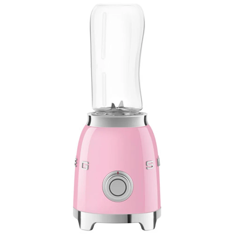 Smeg 0.6L Personal Blender - Pink