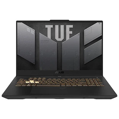 Portable de jeu 17,3 po TUF Gaming F17 d'ASUS - Gris (Core i7-13620H Intel/SSD 1 To/RAM 16 Go/GeForce RTX 4050)