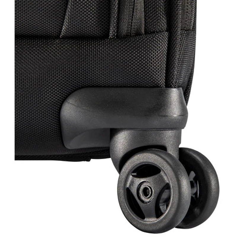 Bureau mobile à roulettes pivotantes Xenon 4.0 pour portable de 15,6 po de Samsonite - Noir