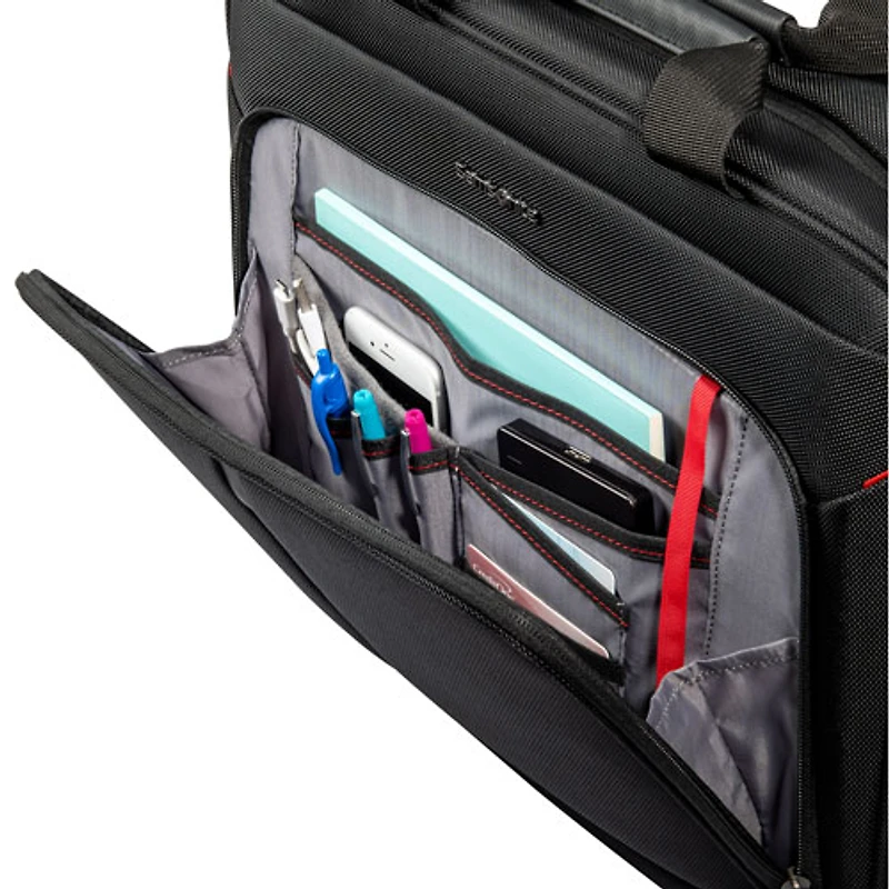 Samsonite Xenon 4.0 Slim Brief 15.6" Laptop Messenger Bag - Black
