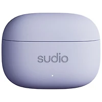 Écouteurs boutons 100 % sans fil à suppression du bruit A1 Pro de Sudio Audio - Mauve