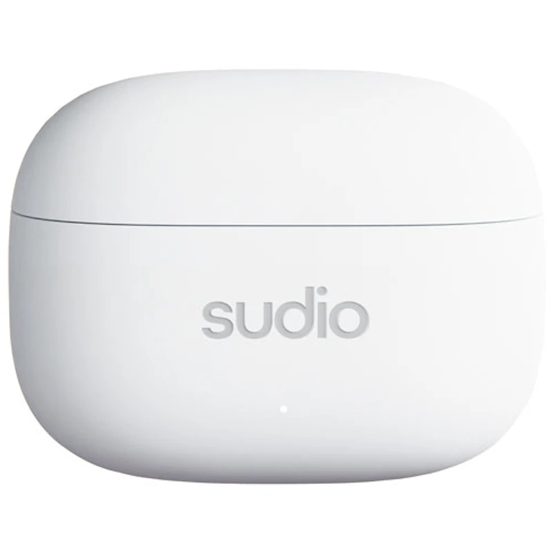 Écouteurs boutons 100 % sans fil à suppression du bruit A1 Pro de Sudio Audio - Blanc