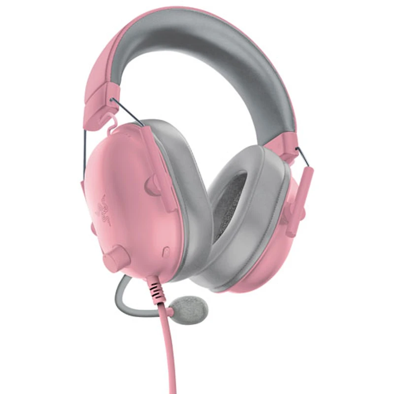 Casque de jeu BlackShark V2 X avec microphone de Razer - Quartz