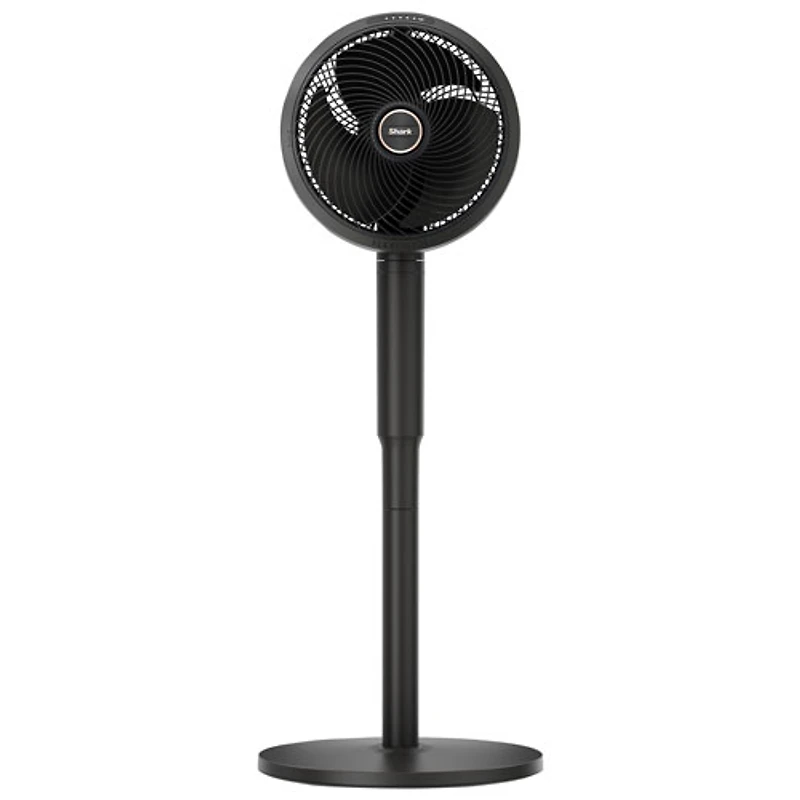 Ventilateur sur pied oscillant FlexBreeze de Shark avec brumisateur InstaCool - 13,78 po - Blanc