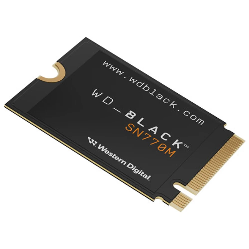 Disque SSD interne SN770M 2TB NVMe PCI-e de 1 To WD_BLACK (WDBDNH0020BBK-WRSN)