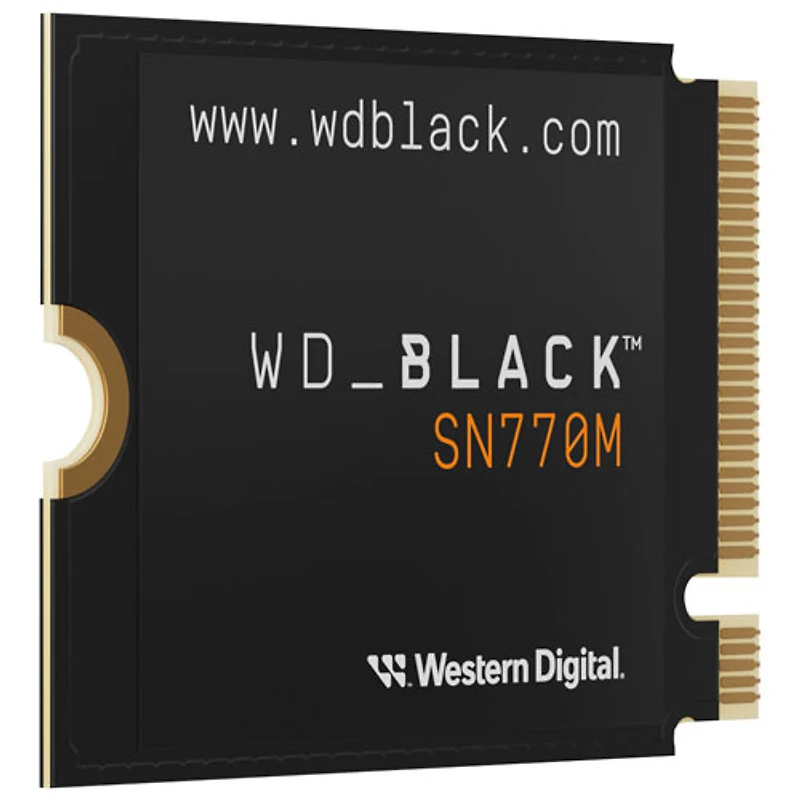 Disque SSD interne SN770M 2TB NVMe PCI-e de 1 To WD_BLACK (WDBDNH0020BBK-WRSN)