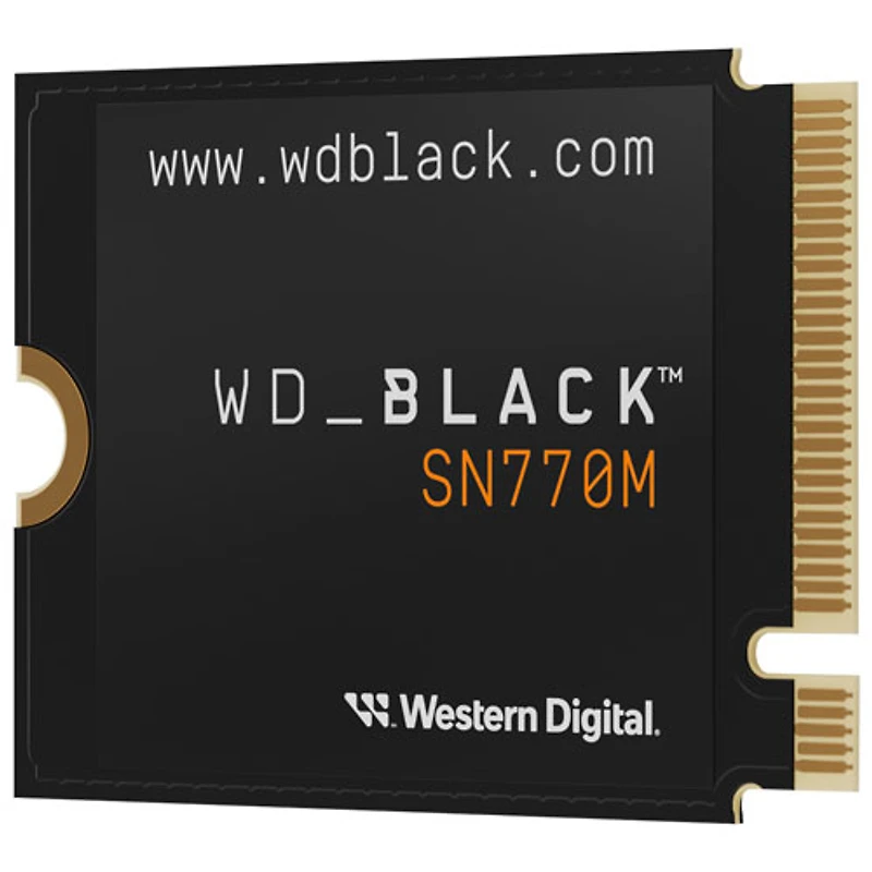 Disque SSD interne SN770M 2TB NVMe PCI-e de 1 To WD_BLACK (WDBDNH0020BBK-WRSN)