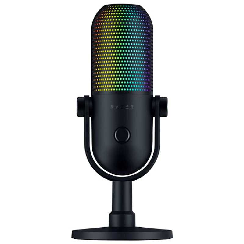 Razer Seiren V3 Chroma RGB USB Condenser Microphone - Black