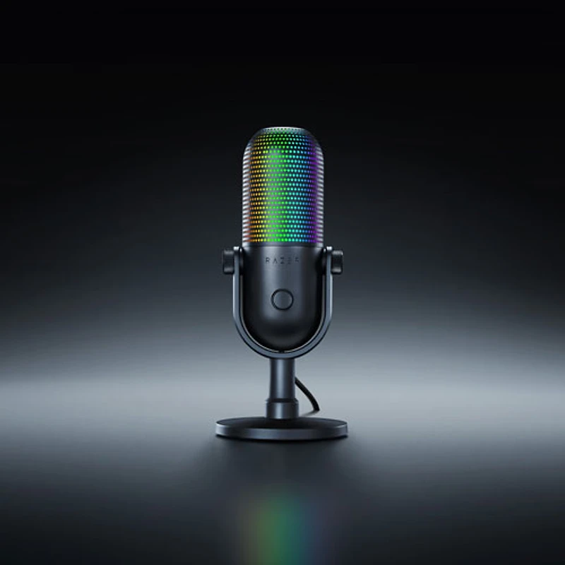 Razer Seiren V3 Chroma RGB USB Condenser Microphone - Black