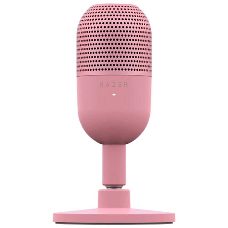 Microphone à condensateur USB Seiren V3 Mini de Razer - Rose quartz