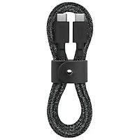 Native Union 1.2m (3.9 ft.) USB-C to USB-C Cable (BELT-C-CS-BLK-2-NP) - Cosmo Black