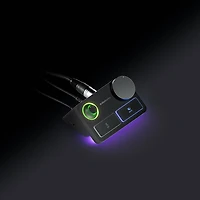 SteelSeries Alias Pro Condenser Gaming USB Microphone with XLR Stream Mixer - Black