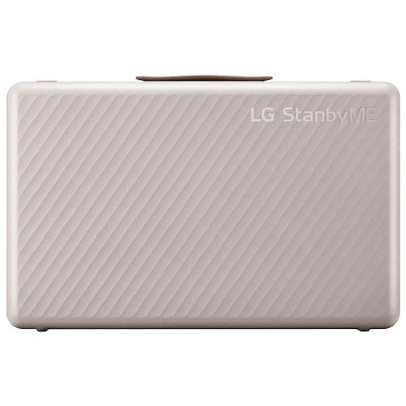 Téléviseur intelligent WebOS 22 HDR 1080p 27 po StanbyME Go de LG (27LX5QKNA) - 2024 - Blanc