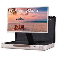 Téléviseur intelligent WebOS 22 HDR 1080p 27 po StanbyME Go de LG (27LX5QKNA) - 2024 - Blanc