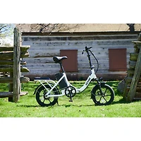 Gotrax OTTO Foldable Electric City Bike (350W Motor / 40km Range / 25km/h Top Speed) - White