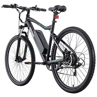 Gotrax E03 Electric Mountain Bike (350W Motor / 40km Range/ 25km/h Top Speed) - Black