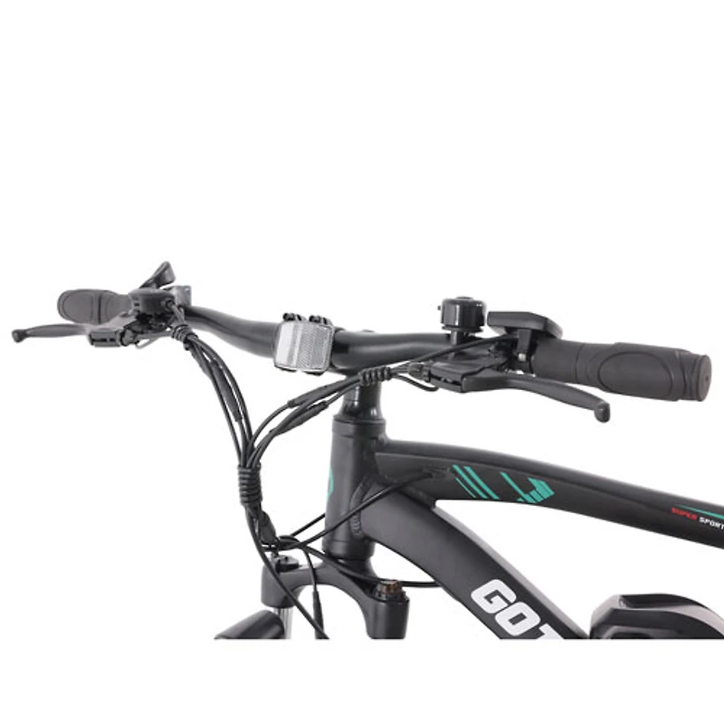 Gotrax E03 Electric Mountain Bike (350W Motor / 40km Range/ 25km/h Top Speed) - Black