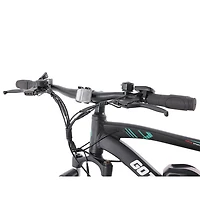 Gotrax E03 Electric Mountain Bike (350W Motor / 40km Range/ 25km/h Top Speed) - Black