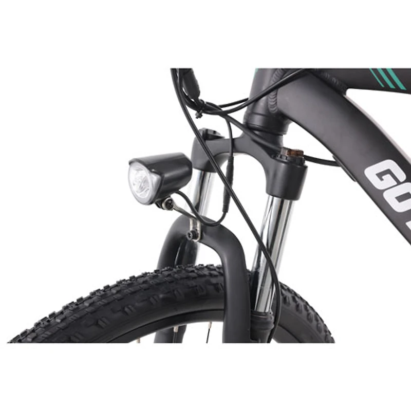 Gotrax E03 Electric Mountain Bike (350W Motor / 40km Range/ 25km/h Top Speed) - Black