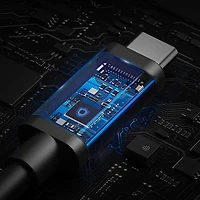 Anker ThunderBolt 4.0 0.7m (2.3 ft.) USB-C to USB-C Cable (A8859H11-5) - Grey