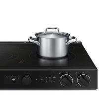 Cuisinière électrique encastrable à 5 éléments avec convection véritable 6,3 pi³ 30 po de Samsung (NSE6DG8700SRAC) - Acier inoxydable