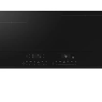 Cuisinière électrique encastrable à induction avec convection véritable 6,3 pi³ 30 po BESPOKE de Samsung (NSI6DG9500SRAC) - Acier inoxydable