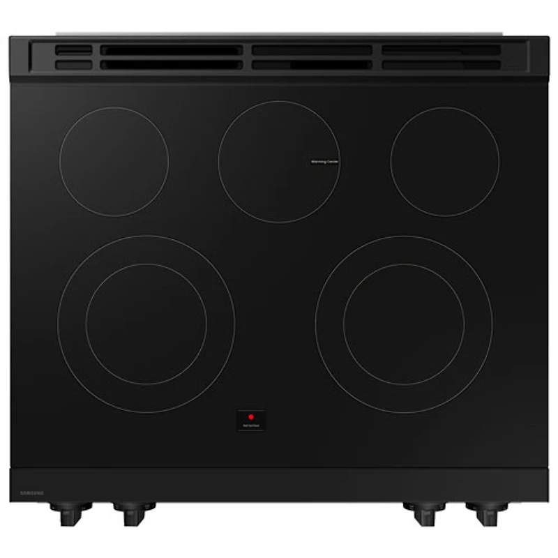 Cuisinière électrique encastrable à 5 éléments avec four autonettoyant 6,3 pi³ 30 po BESPOKE de Samsung (NSE6DG8100SRAC) - Acier inoxydable