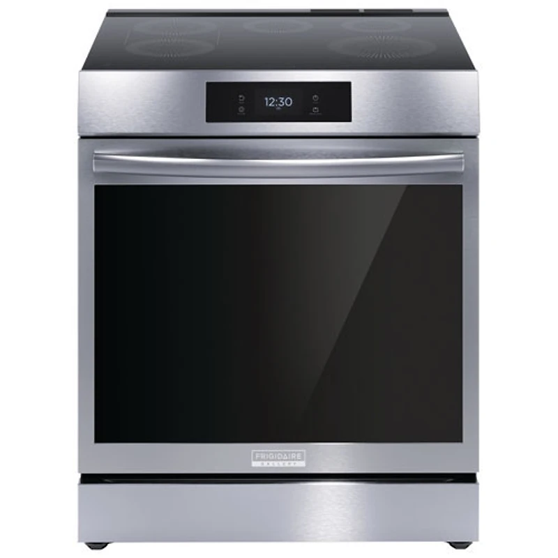 Open Box - Frigidaire Gallery 30" 6.2 Cu. Ft. True Convection Induction Air Fry Range - Scratch & Dent