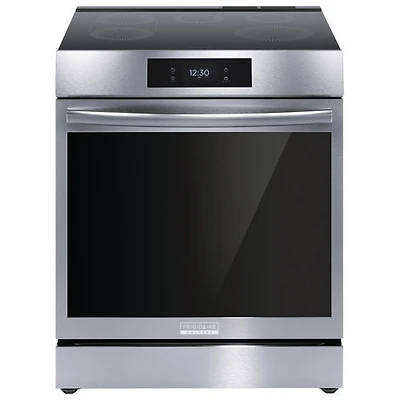 Open Box - Frigidaire Gallery 30" 6.2 Cu. Ft. True Convection Induction Air Fry Range - Scratch & Dent
