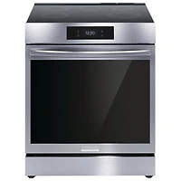 Open Box - Frigidaire Gallery 30" 6.2 Cu. Ft. True Convection Induction Air Fry Range - Scratch & Dent