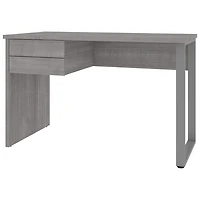Bureau d'ordinateur de 48 po de largeur de Solay - Gris platine