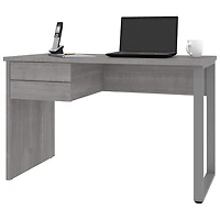 Bureau d'ordinateur de 48 po de largeur de Solay - Gris platine