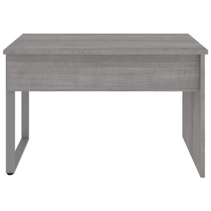 Bureau d'ordinateur de 48 po de largeur de Solay - Gris platine