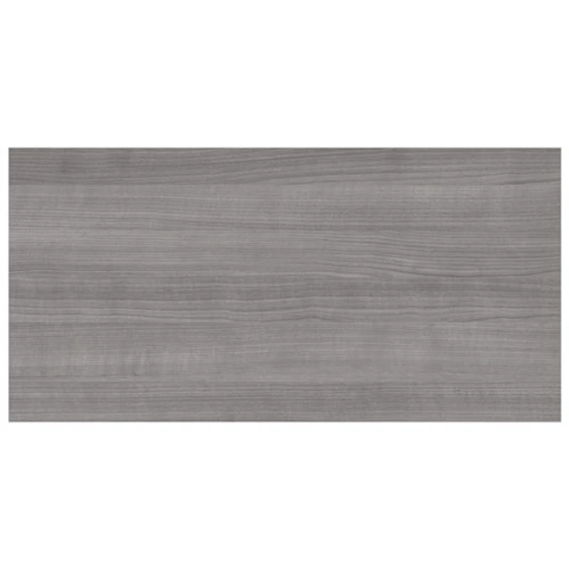 Bureau d'ordinateur de 48 po de largeur de Solay - Gris platine
