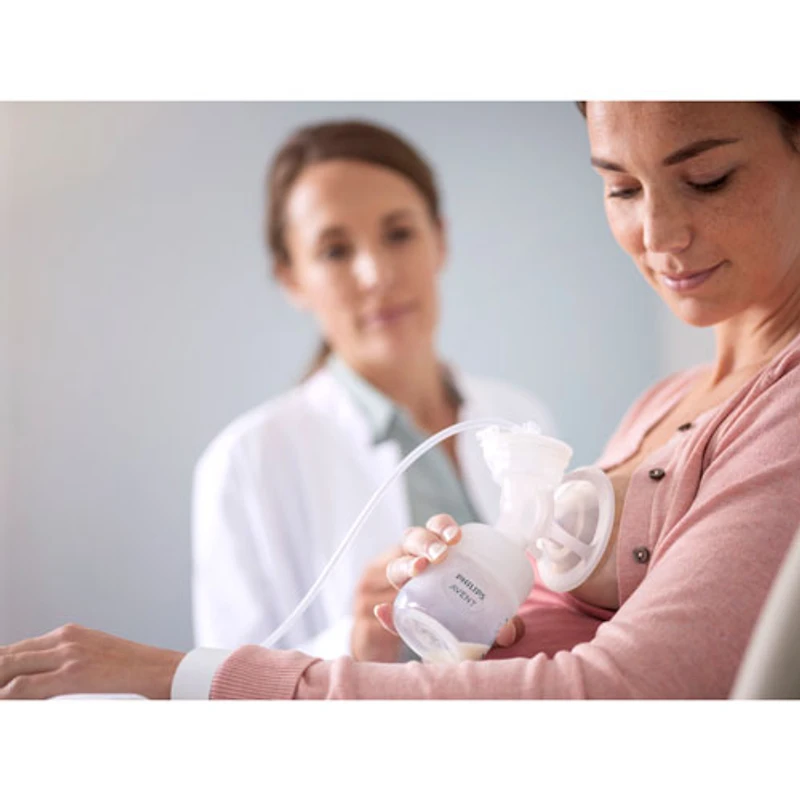 Tire-lait électrique double Avent de Philips, sac de transport et housse isotherme