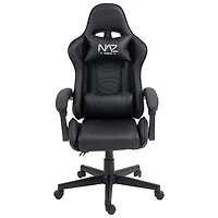 Fauteuil de jeu ergonomique à dossier haut en similicuir Tachi de Naz