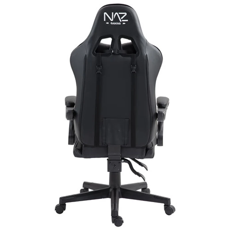 Fauteuil de jeu ergonomique à dossier haut en similicuir Tachi de Naz